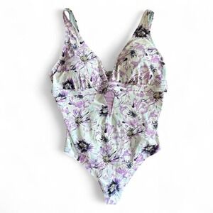 Adore Me One‎ Shoulder Floral Swimsuit | Size 3X